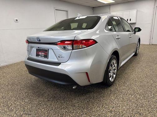 Classic Silver Metallic 2025 Toyota Corolla Hybrid LE
