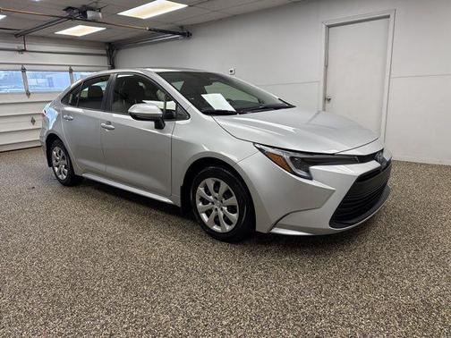 Classic Silver Metallic 2025 Toyota Corolla Hybrid LE
