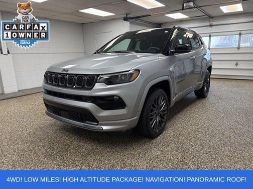 Billet Silver Metallic Clearcoat 2023 Jeep Compass High Altitude