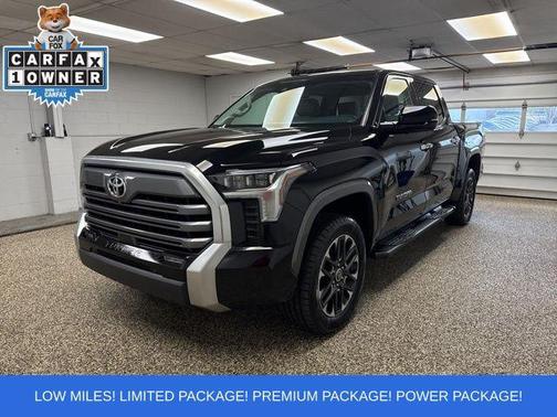 Midnight Black Metallic 2023 Toyota Tundra Limited