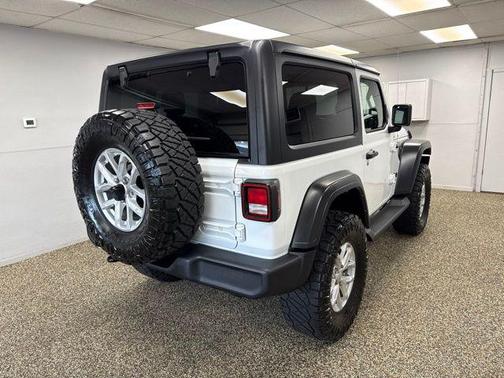 Bright White Clearcoat 2023 Jeep Wrangler Sport S