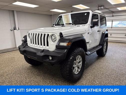 Bright White Clearcoat 2023 Jeep Wrangler Sport S