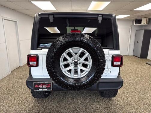 Bright White Clearcoat 2023 Jeep Wrangler Sport S