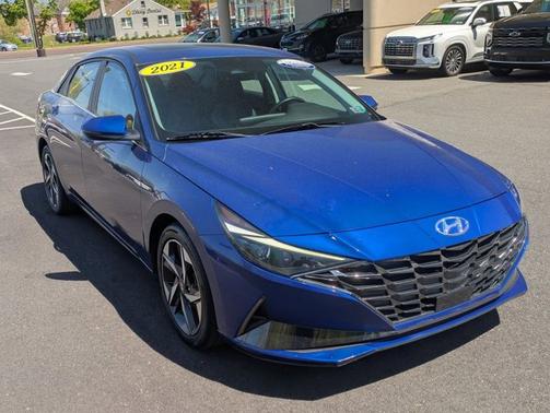 Blue 2021 Hyundai ELANTRA Limited