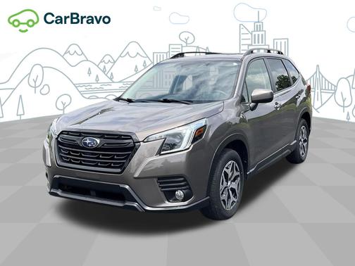 Autumn Green Metallic 2023 Subaru Forester Premium