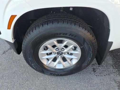 Glacier White 2026 Nissan Frontier S