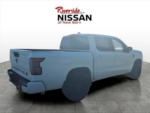 Glacier White 2026 Nissan Frontier SV