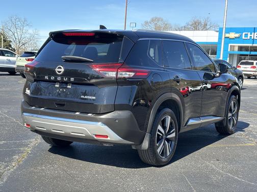 Super Black 2023 Nissan Rogue Platinum