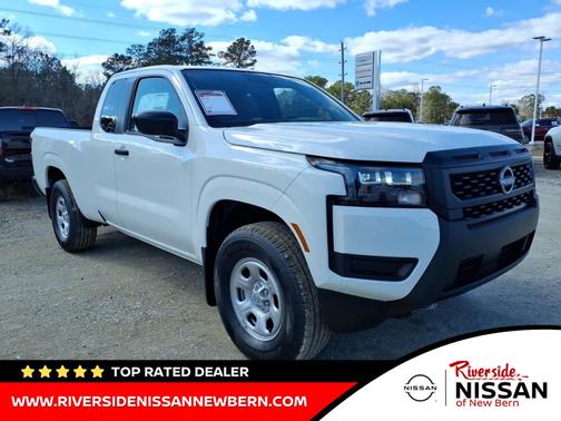 Glacier White 2026 Nissan Frontier S