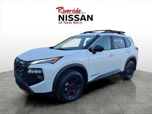 Everest White Pearl Tricoat 2026 Nissan Rogue Rock Creek