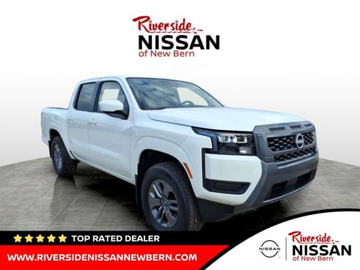 Glacier White 2026 Nissan Frontier SV