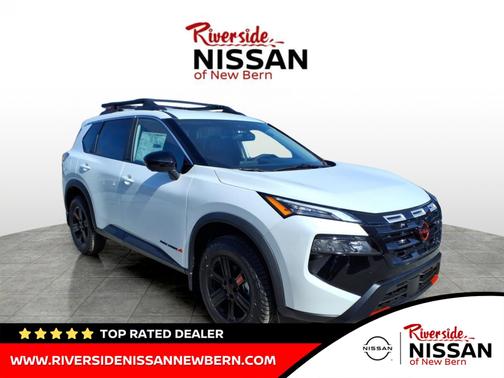 Everest White Pearl Tricoat 2026 Nissan Rogue Rock Creek