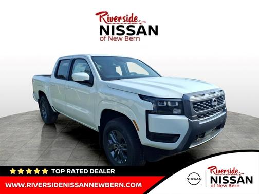 Glacier White 2026 Nissan Frontier SV