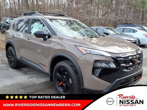 Baja Storm Metallic 2026 Nissan Rogue Rock Creek