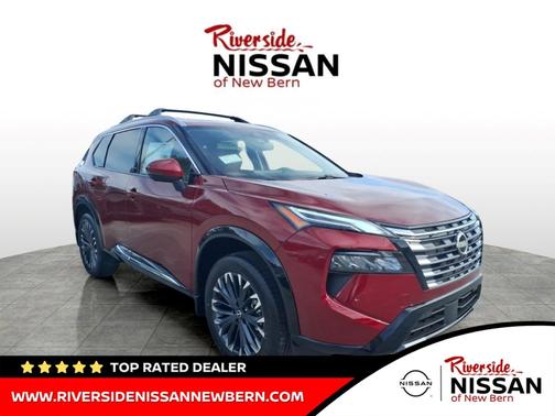 Scarlet Ember Tintcoat 2026 Nissan Rogue Platinum