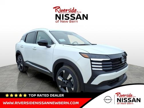 Aspen White Tricoat 2026 Nissan Kicks SR