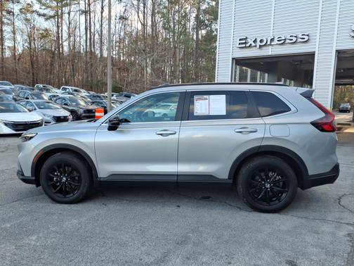 Silver 2025 Honda CR-V Hybrid Sport-L