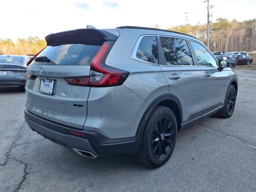 Silver 2025 Honda CR-V Hybrid Sport-L
