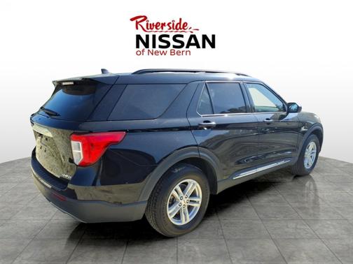 Black Metallic 2022 Ford Explorer XLT