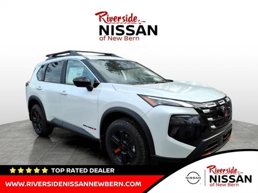 Everest White Pearl Tricoat 2026 Nissan Rogue Rock Creek
