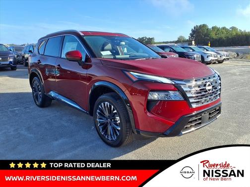 Scarlet Ember Tintcoat 2026 Nissan Rogue Platinum