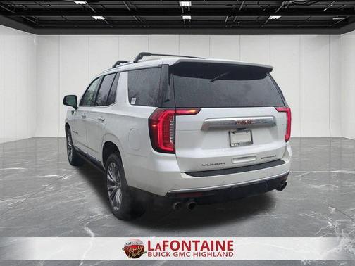 White Frost Tri-Coat 2021 GMC Yukon Denali