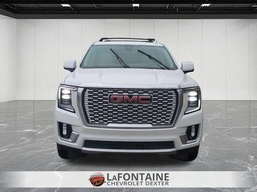 White Frost Tri-Coat 2021 GMC Yukon Denali