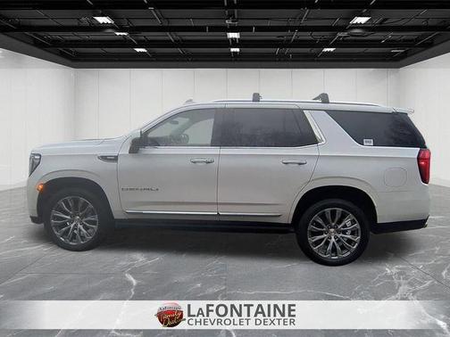 White Frost Tri-Coat 2021 GMC Yukon Denali