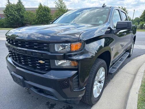 Black 2021 Chevrolet Silverado 1500 Custom