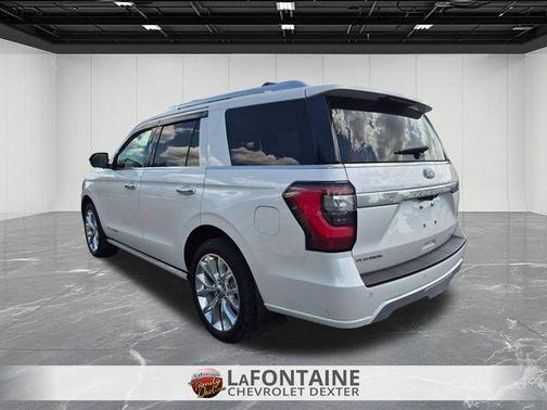 White Platinum Clearcoat Metallic 2018 Ford Expedition Platinum