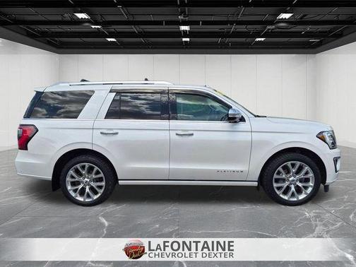 White Platinum Clearcoat Metallic 2018 Ford Expedition Platinum
