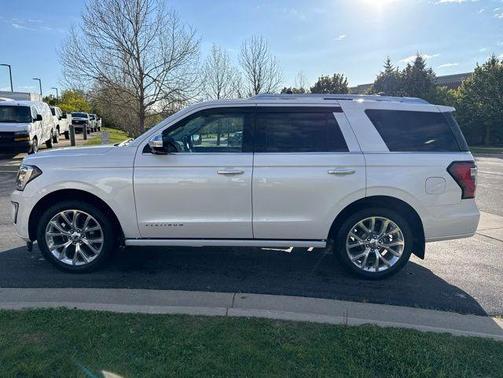 White Platinum Clearcoat Metallic 2018 Ford Expedition Platinum