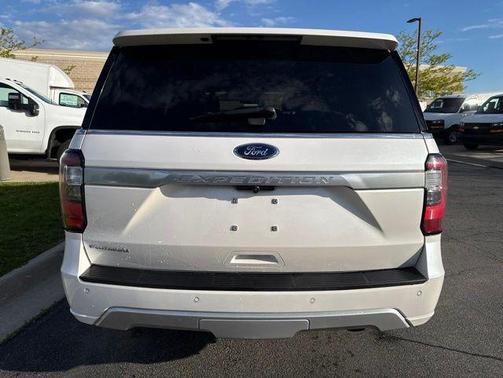 White Platinum Clearcoat Metallic 2018 Ford Expedition Platinum