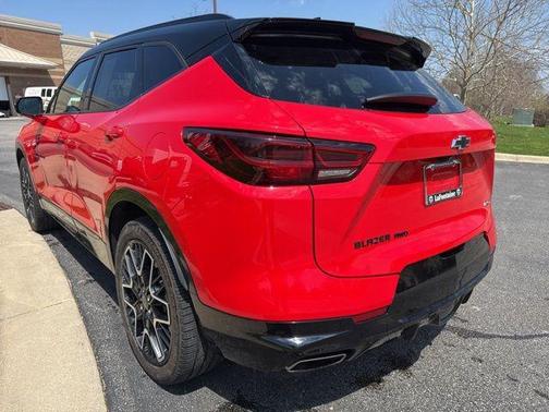 Red 2023 Chevrolet Blazer RS