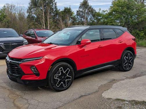 Red 2023 Chevrolet Blazer RS