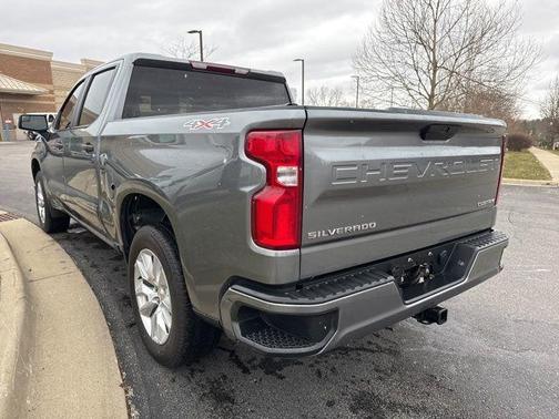 Satin Steel Metallic 2021 Chevrolet Silverado 1500 Custom