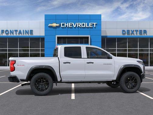 Summit White 2026 Chevrolet Colorado Trail Boss