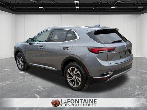 Satin Steel Gray Metallic 2021 Buick Envision Essence