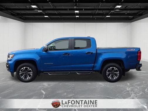 Bright Blue Metallic 2021 Chevrolet Colorado Z71