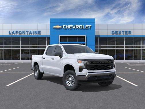 Summit White 2026 Chevrolet Silverado 1500 WT