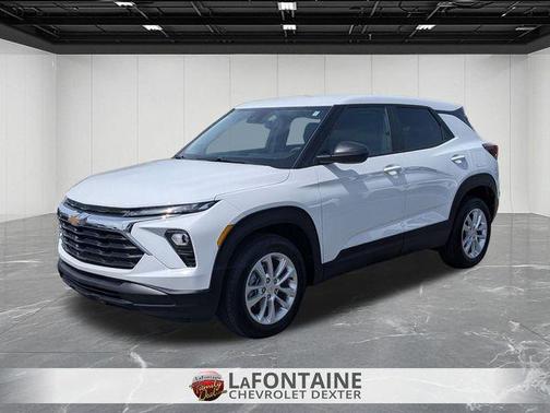 Summit White 2026 Chevrolet Trailblazer LS