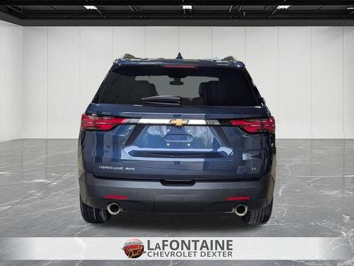 Blue Metallic 2023 Chevrolet Traverse LT Leather