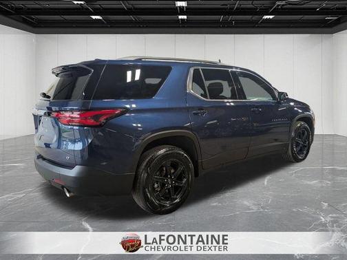 Blue Metallic 2023 Chevrolet Traverse LT Leather