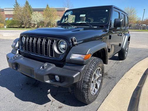 Black Clearcoat 2024 Jeep Wrangler Sport