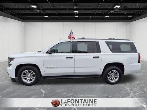Summit White 2018 Chevrolet Suburban LT