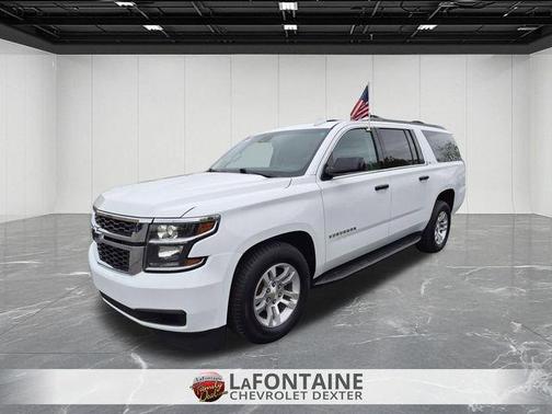 Summit White 2018 Chevrolet Suburban LT