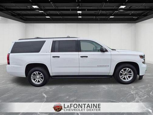 Summit White 2018 Chevrolet Suburban LT