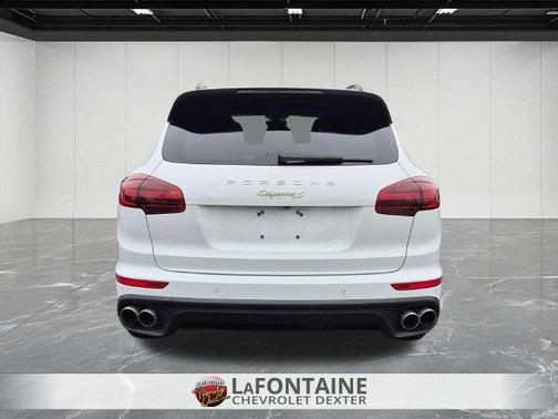White 2017 Porsche Cayenne S
