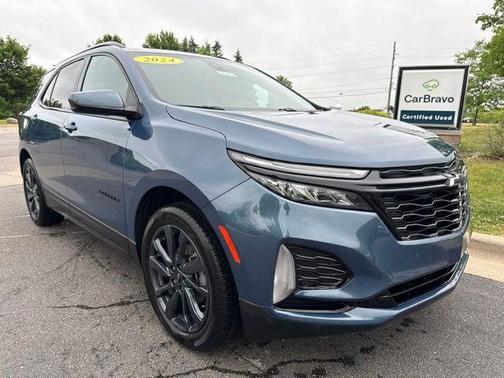 Lakeshore Blue 2024 Chevrolet Equinox RS
