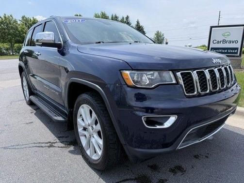 True Blue Pearlcoat 2017 Jeep Grand Cherokee Limited